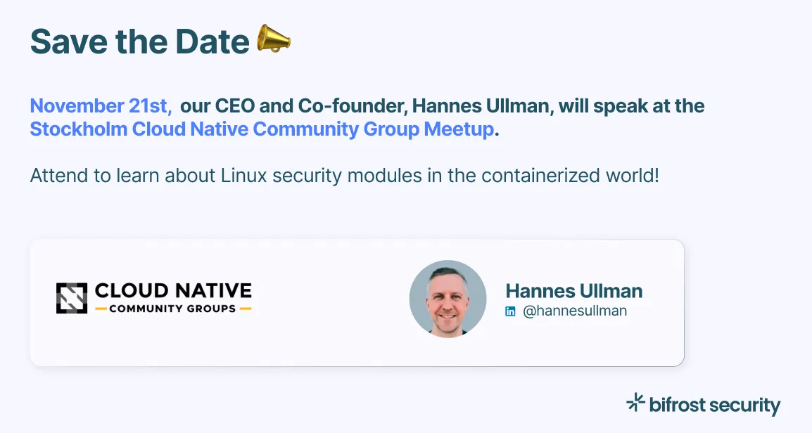 Save the date! 🚀
