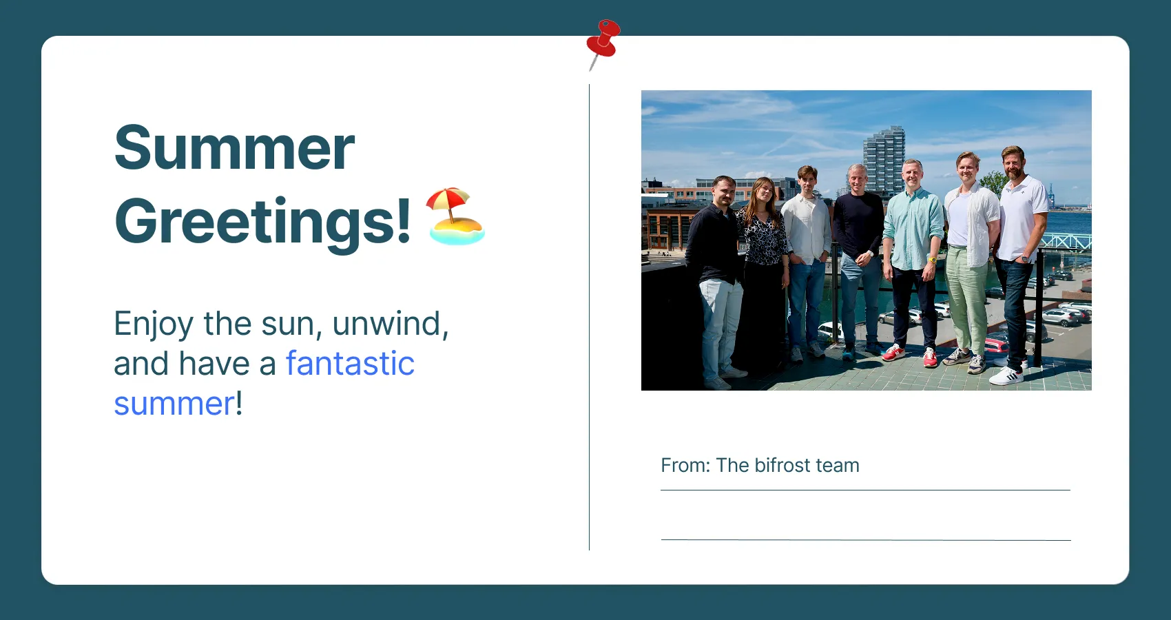 Summer Greetings!