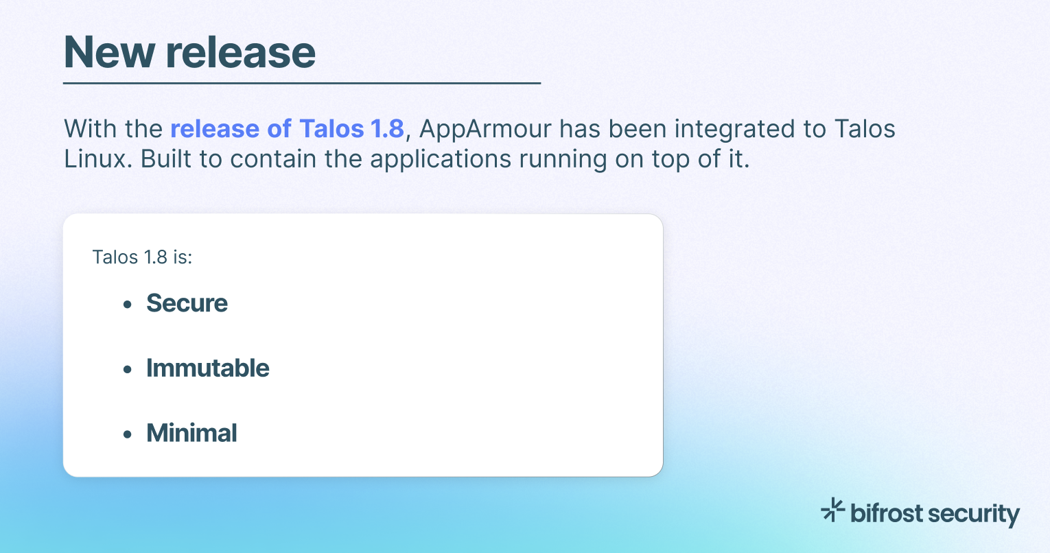 Talos 1.8 is here! 🚀