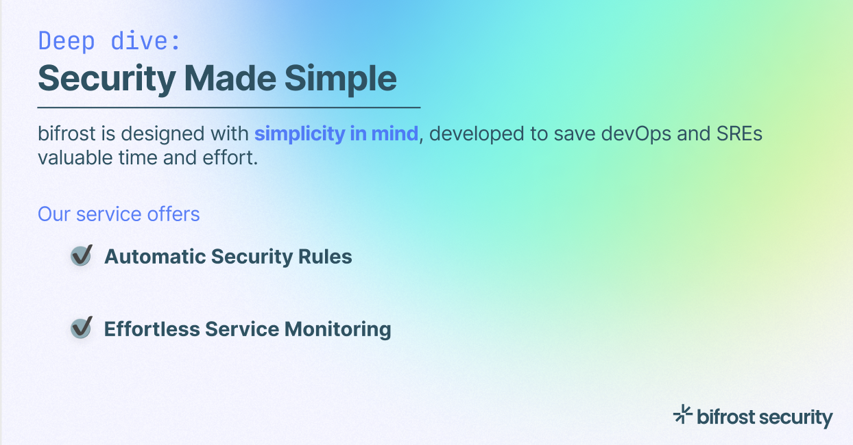 Deep dive: Security Made Simple