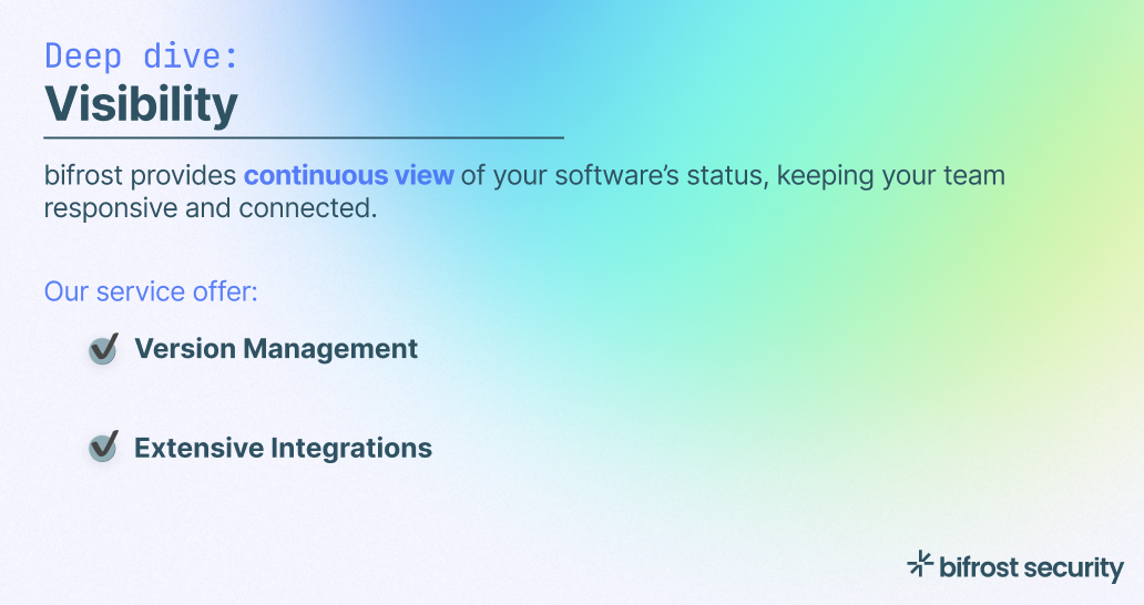 Deep Dive: Visibility